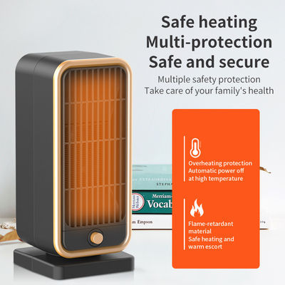 220V-240V/110V-120V PTC Ceramic Heating Fan Remote Control Touch Screen Electric Heating
