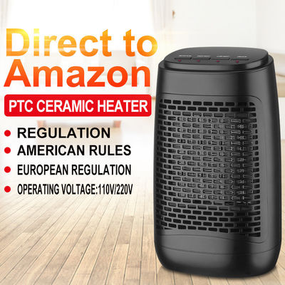 European American and Japanese Portable Desktop Heating Fan with PTC Heating Element