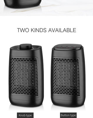 European American and Japanese Portable Desktop Heating Fan with PTC Heating Element