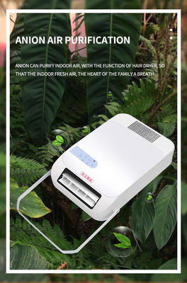 White 110V-220V Electric Convector Fan Hot Air Rechargeable Mini Portable Room Heaters