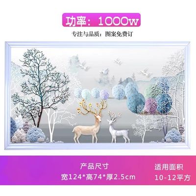 Wall/Ceiling Mounting 1000W Electric Panel Infrared Heater with CE Carbon Crystal