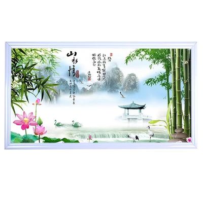 1000W Infrared Electric Panel Heater for Bathroom Wall-Mounted Carbon Crystal Heating