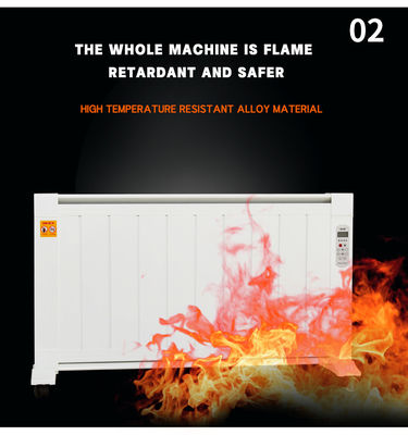 Garage Wifi App 1200W Graphene Mica Plate Heating Infrared Radiant Smart Home Convector Electric Heater