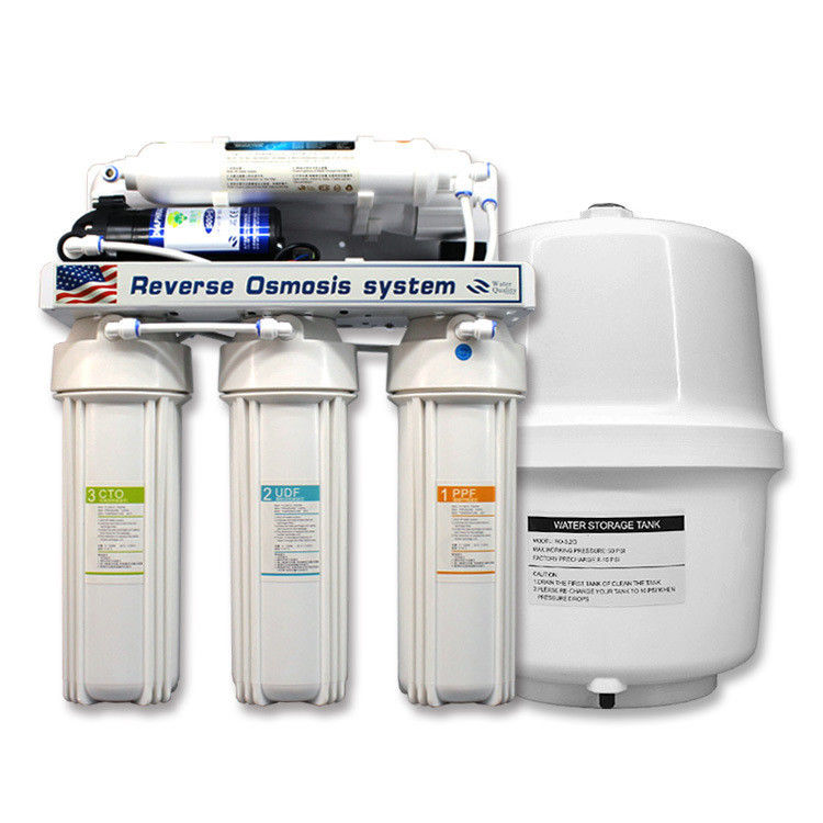 NO App-Controlled Home Water Filter Purifier Reverse Osmosis System with Dust Cover Computer Board