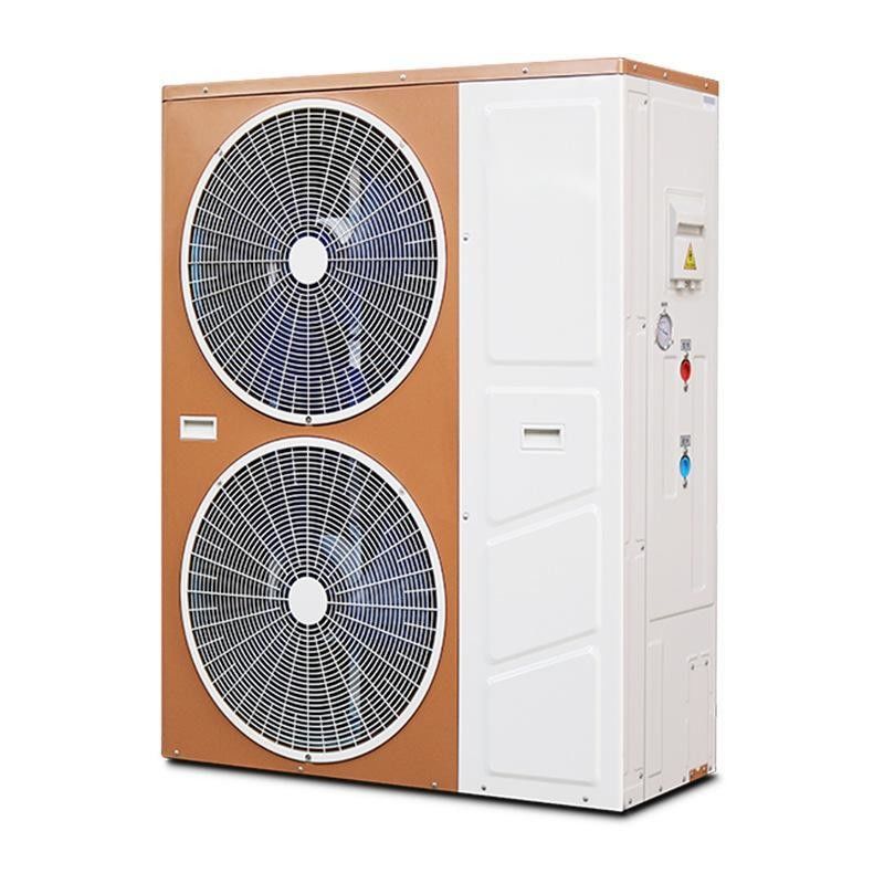 Household DC Inverter Air to Water Source Heat Pump with Tube-in-Shell Heat Exchanger