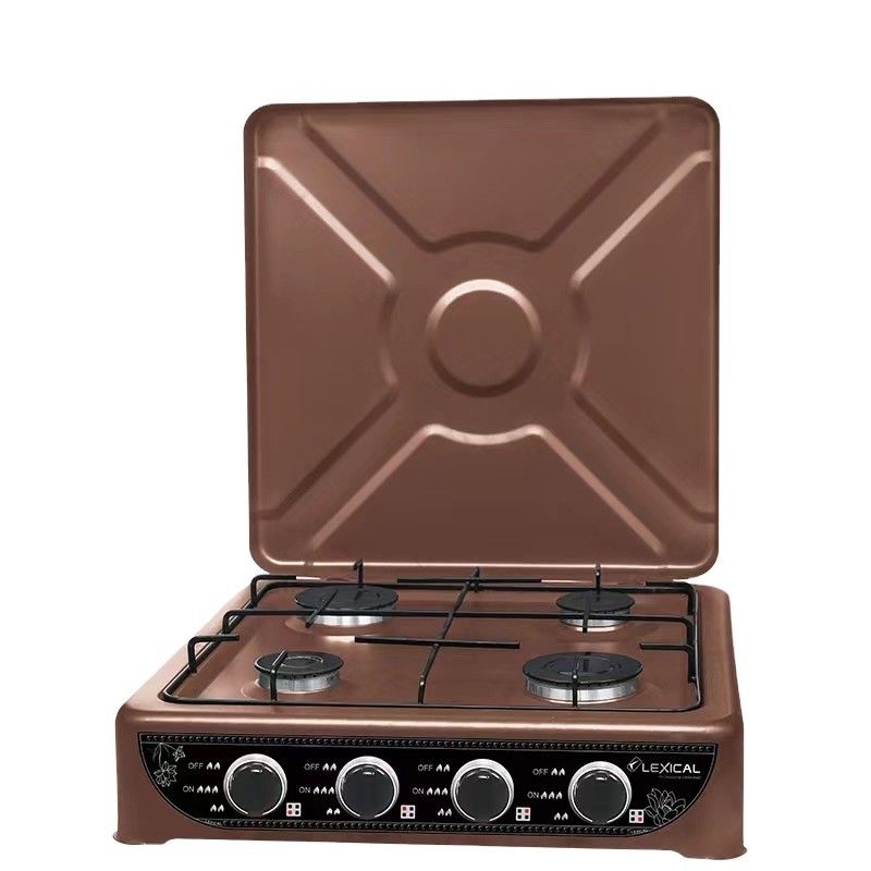 Installation Desktop Embedded Type 4 Burners Gas Stove Cooking Cooktop Portable Cooker