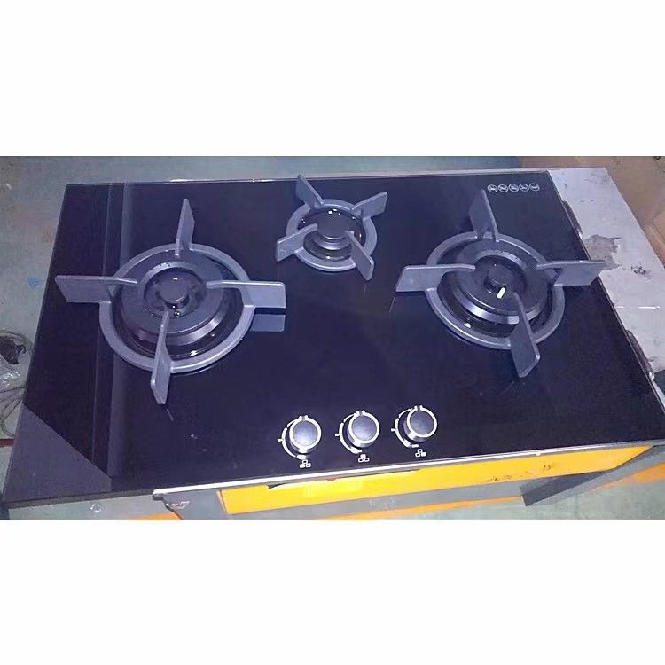 Automatic Ignition Gas 2 3 4 5 6 Burner Cooker Stove Fashion Built in Gas Hob OEM