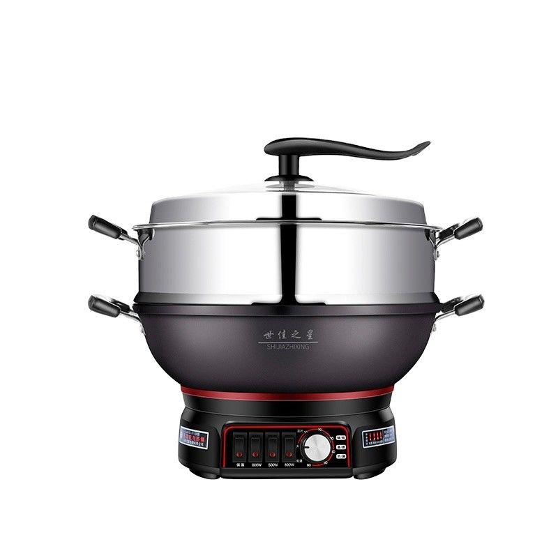 Non-stick Coating Electric Wok for Household 220V Frying and Stir-frying Private Mold